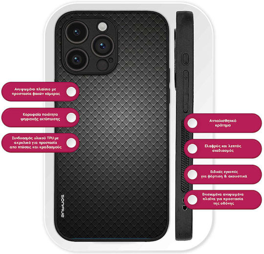 Sonique Carbon Series Калъф Oneplus Oneplus 12 5g Сив