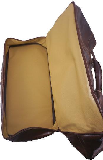 Mybag Σακ Βουαγιάζ Ταμπά από Δέρμα