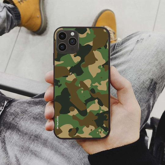 Калъф Sonique Camouflage Army Series за Motorola Moto G32 Зелен