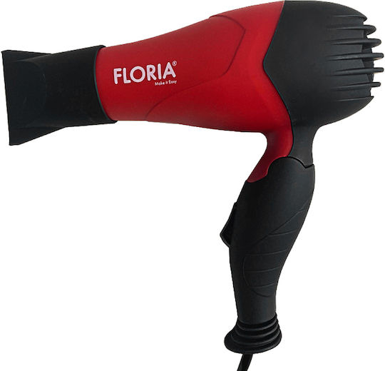 Zilan Hair Dryer 1000W Red