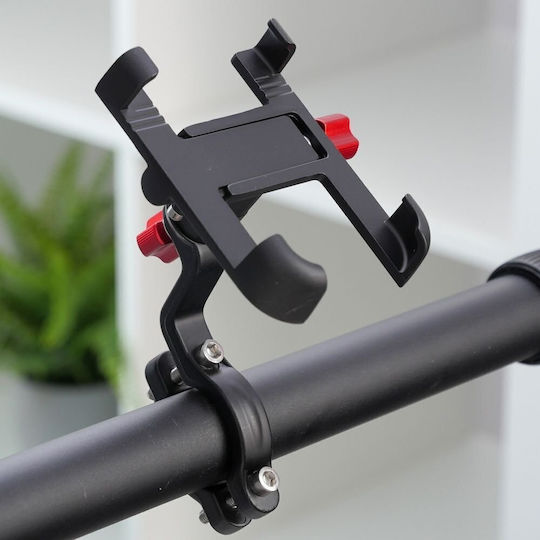 Aluminum Phone Holder Bicycle Scooter Fsbhd-106-3 Black