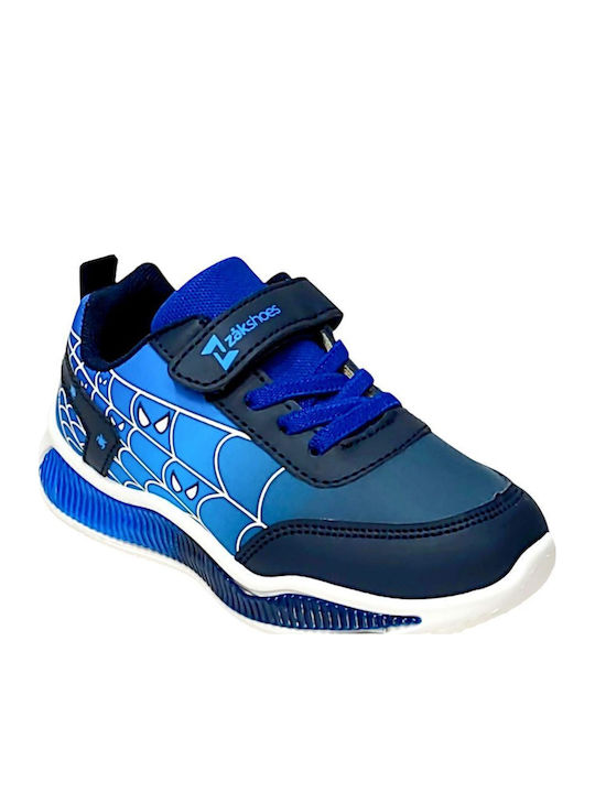 Kids Sneakers with Scratch Blue