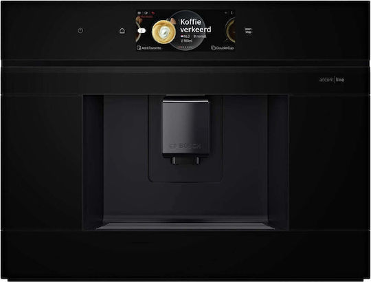 Bosch Automatic Espresso Machine Built-in 1300W Pressure 19bar for Cappuccino Black CTL9181B0