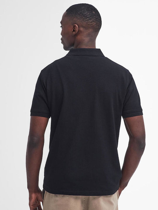 Barbour B.intl Polo T-Shirt Schwarz