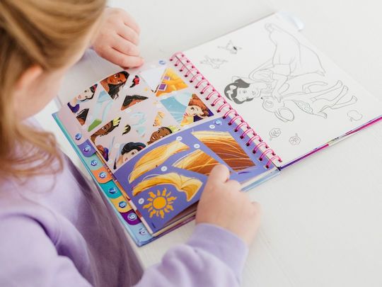 Set Creativ de Abțibilduri Lipire după Numere Disney Princess