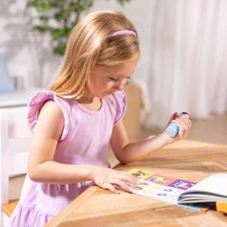 Melissa & Doug Παιδική Χειροτεχνία Sticker WOW! Βιβλίο Δραστηριοτήτων με Σφραγίδα Αυτοκόλλητων, Σκυλάκι Cocoa για Παιδιά 3+ Ετών