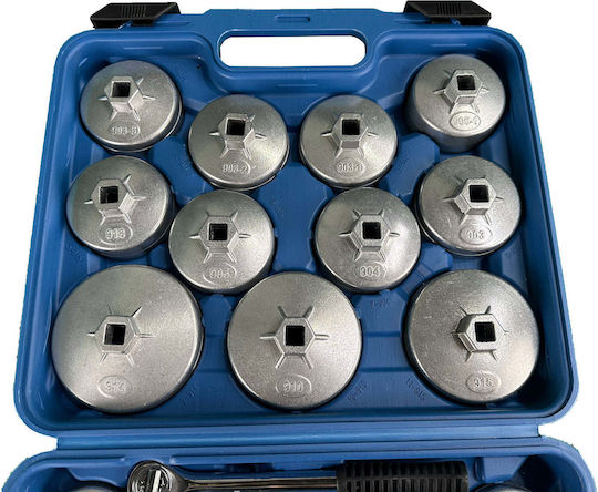 Aluminum Cup Oil Filter Wrenches 23 Pcs Gebo Tools