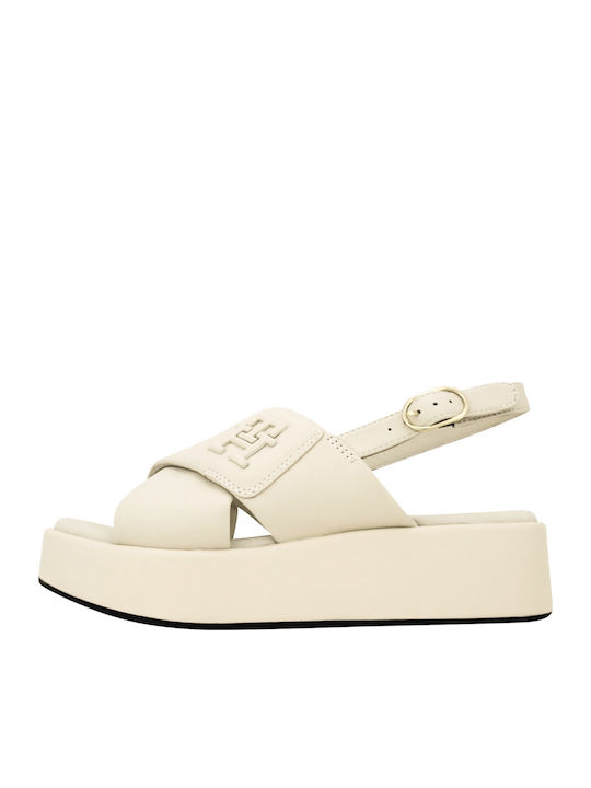 Tommy Hilfiger Σανδάλια Ecru