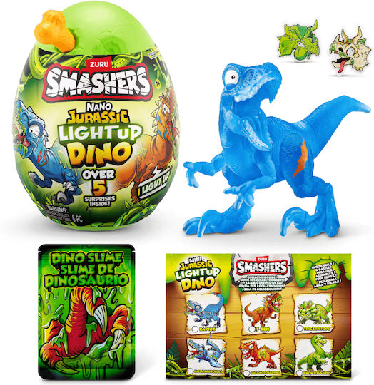 Zuru Jurassic Smashers για 3+ Ετών (Διάφορα Σχέδια)
