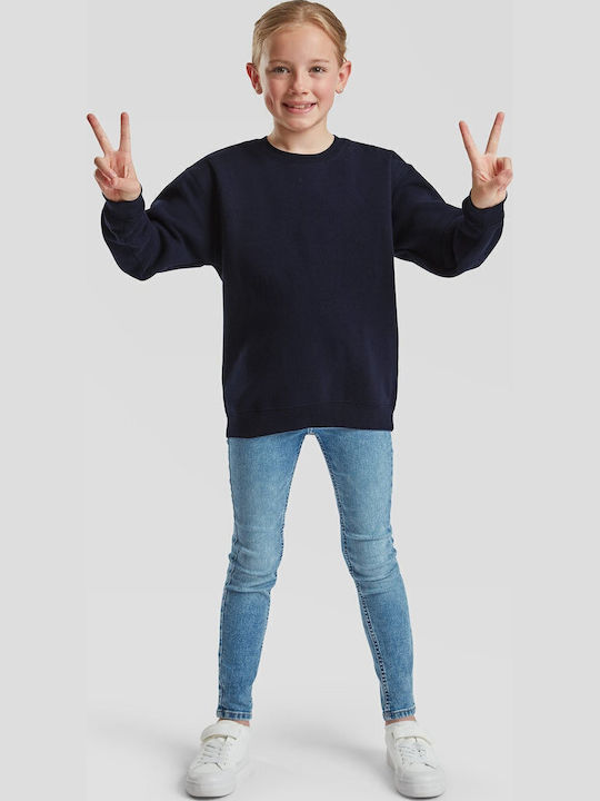 Kinderpullover Langarm Deep Navy