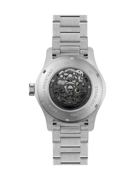 Ingersoll Men's Watch Battery with Silver Metal Bracelet