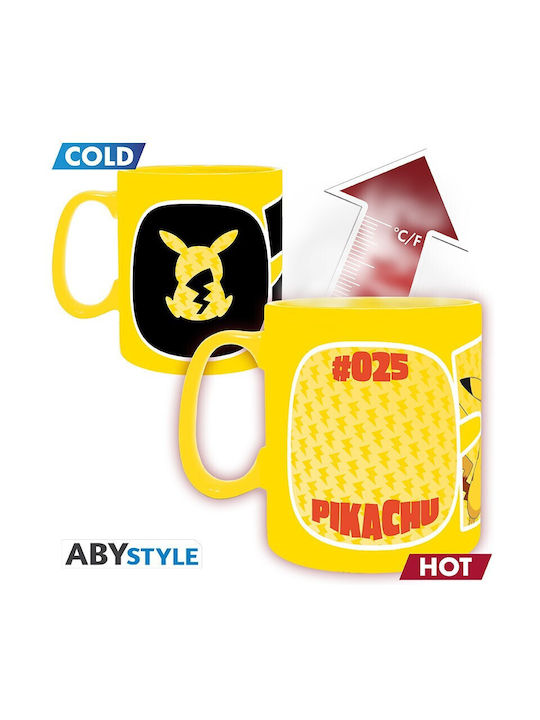 Abysse Pikachu Schimbare de căldură Cană Ceramică 460ml