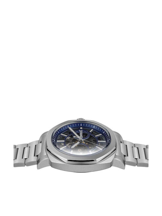 Ingersoll Men's Watch Battery with Silver Metal Bracelet