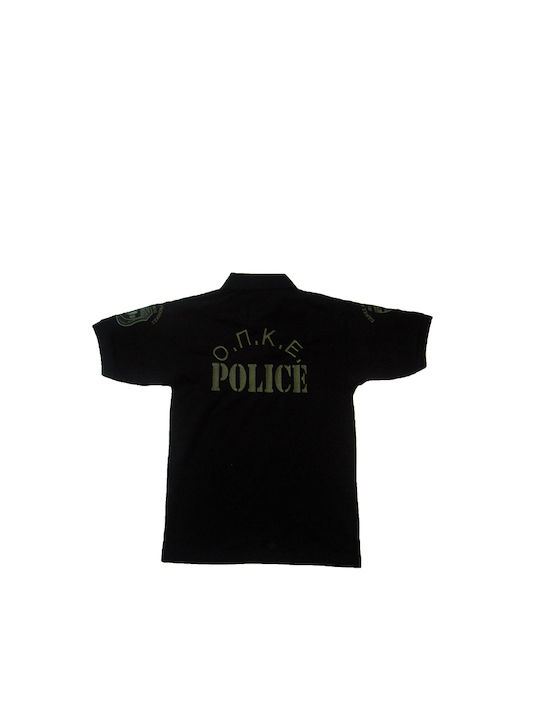 Woodland Μπλούζα Dry Fit Polo Οπκε Μαύρο