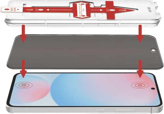 Rosso Privacy Tempered Glass (Galaxy S24 FE)