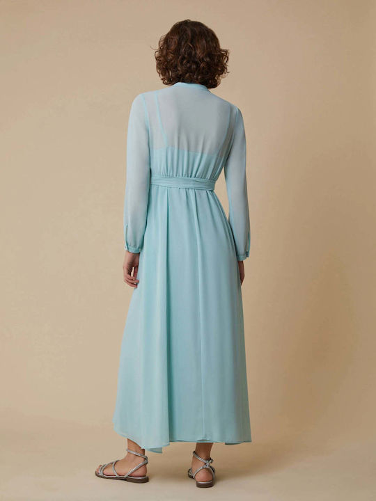 Maxi Damenkleid für Hochzeit - Taufe Türkis