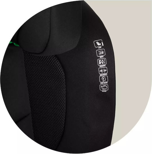 Nukido Louis Baby Car Seat i-Size with Isofix Black 15-36 kg