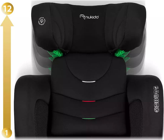 Nukido Louis Baby Car Seat i-Size with Isofix Black 15-36 kg