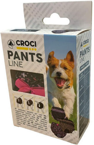Croci Hygenic Knickers Pink Rouches Βρακάκι Σκύλου Small 1τμχ