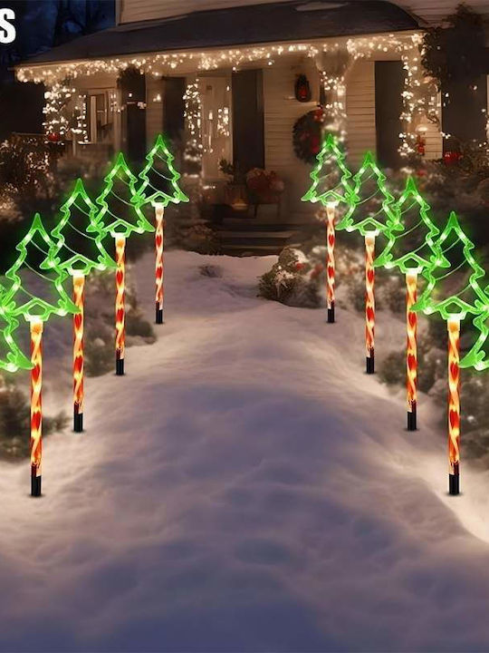 cu lumină LED Decorațiune de Crăciun Braduleț 44cm. Alb 5buc