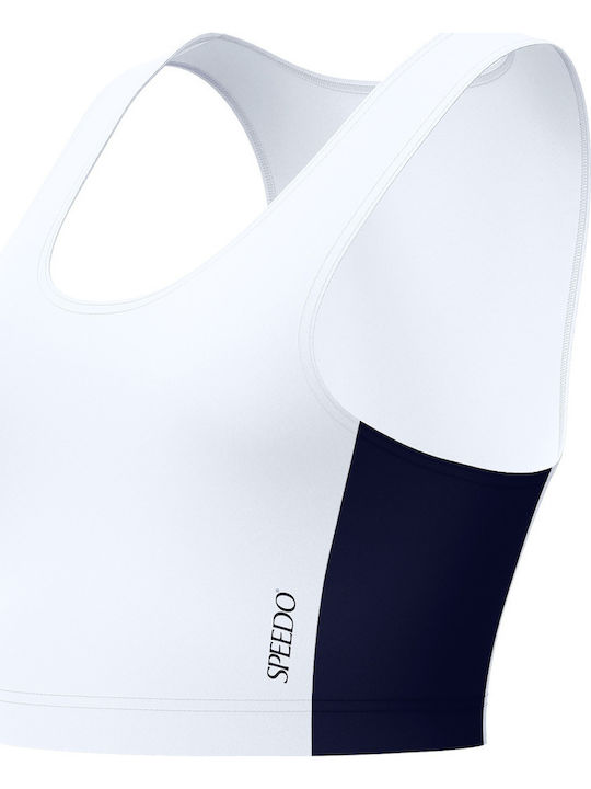 Speedo Women's Cb Crop Top White