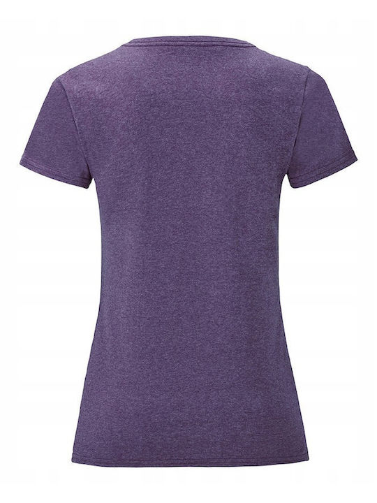 Fruit of the Loom Women's Short Sleeve Promotional T-Shirt Soft Lavender