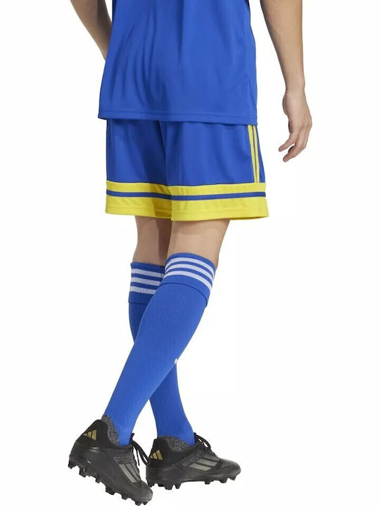 adidas Squadra 25 Ανδρική Βερμούδα Μπλε/κίτρινο