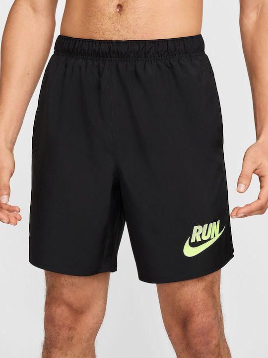 Run Enrgy Chlngr Спортна Мъжка Бермуда Дри-Фит Черна