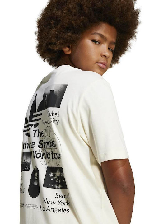 Tricou pentru copii Cream Hero