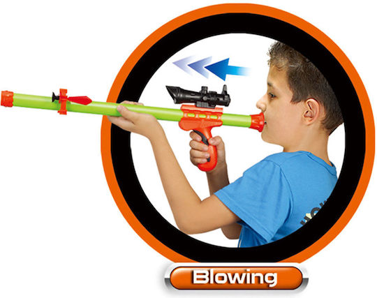 2-in-1 Zielschießset Bogen Blasrohr