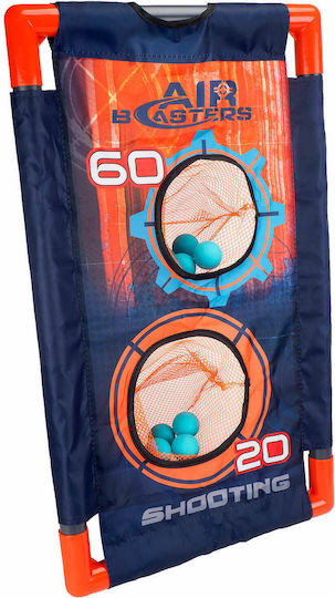Air Blasters Rifle Scope 12 Eva Foam Balls Target 52x30x47 Cm