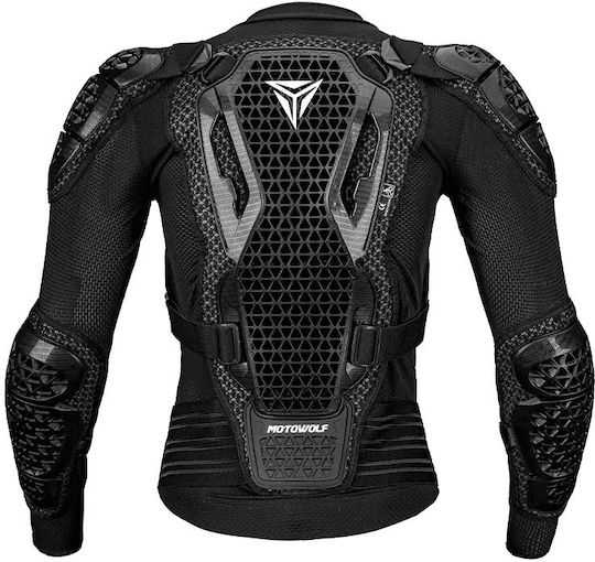 Armură pentru motocicletă certificată Motowolf – Protecție Nivel 2 Stradă Off-road Atv Bicicletă