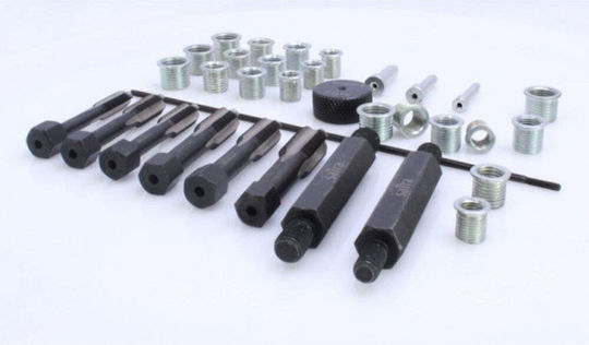 Set de scule pentru filetare Preheater M8 M10 M12 M14 33 bucăți