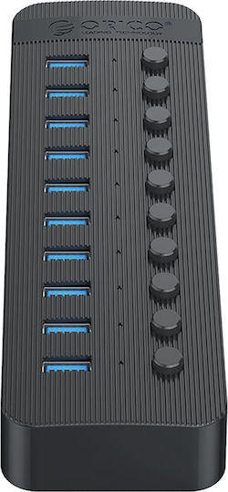 Orico Hub 10 Θυρών USB 3.0 με σύνδεση USB-A