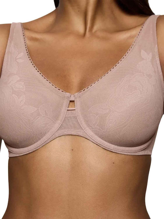 Wild Rose Sensation Minimizer Minimizer Bra Chocolate Mousse