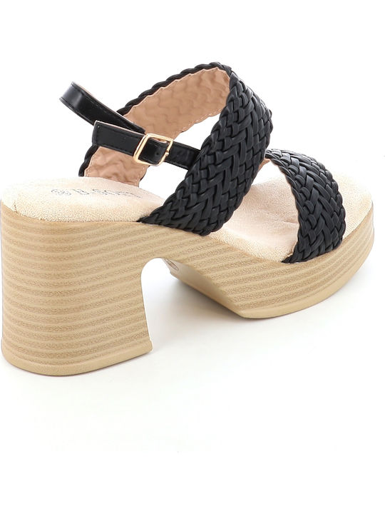 Sandalen Black/Beige