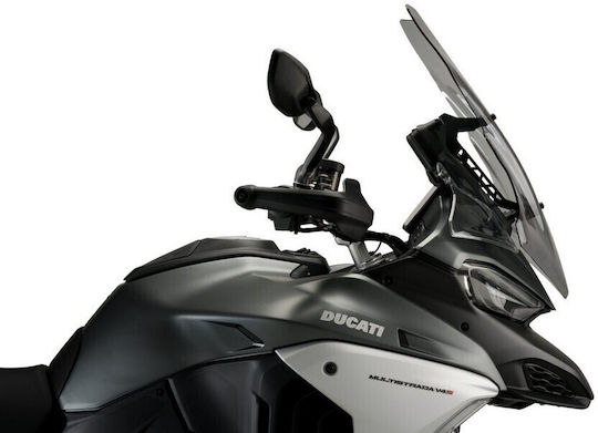 Puig Touring Motorcycle Windshield & Windscreen Transparent Visor for Ducati Multistrada 20728W