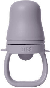 Bibs Silicone Baby Feeder for 4+ months Gray