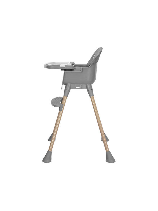 Lorelli Vanilla Highchair 3 in 1 with Adjustable Height Grey
