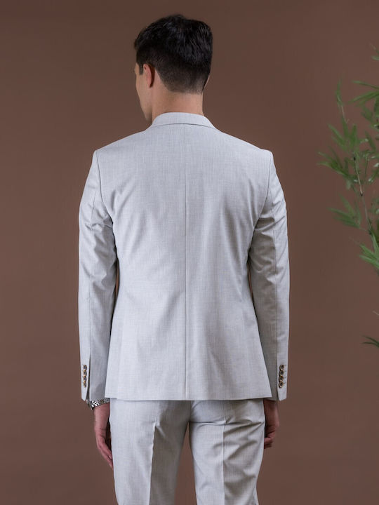 Herrenanzug Beige