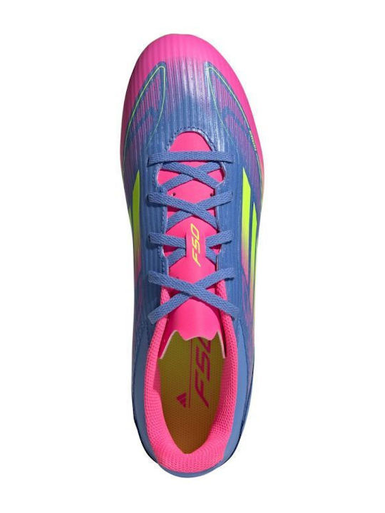 adidas F50 Club Ποδοσφαιρικά Παπούτσια με Τάπες FG/MG Μωβ