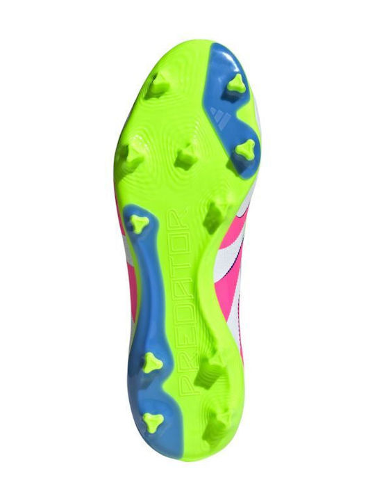 adidas League Ll Pantofi de Fotbal cu crampoane Albe