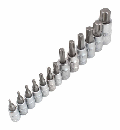Torx Socket Set T8-T60 13 Pieces