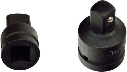 KB Global Căpăcei Pneumatic - Pneumatic Hexagonali cu Patrat de Prindere 1/2" Set 8buc