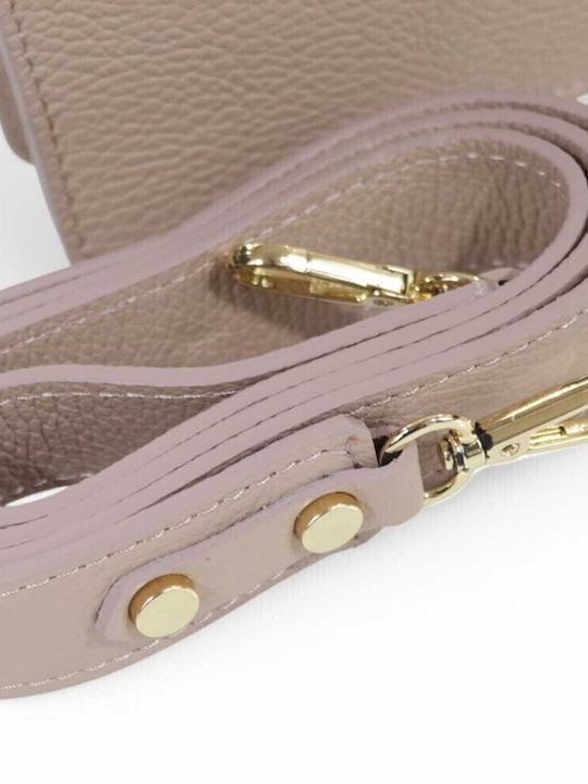 De piele Geantă de damă Crossbody Bej