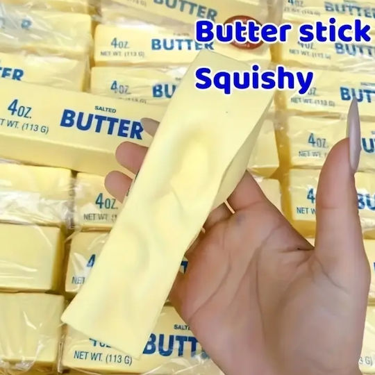 Jucărie Squishy în Formă de Baton de Unt