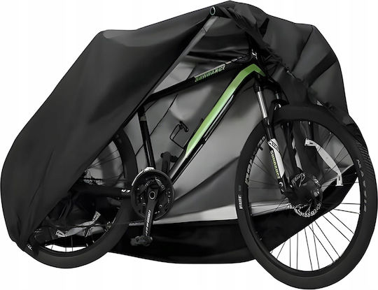 Husă de protecție bicicletă motocicletă scuter Newevo impermeabilă 200cm X 110cm X 70cm se potrivește pentru 2 biciclete 26-29 inch negru