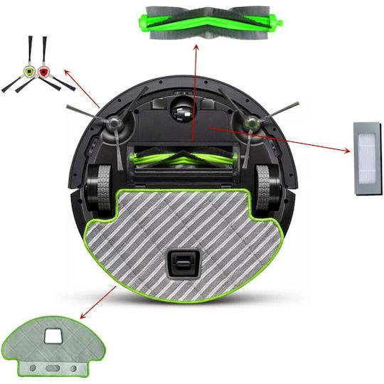 Σετ Ανταλλακτικών 7 τμχ για Σκούπα Ρομπότ iRobot