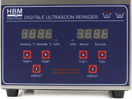 HBM Machines Ultraschallreiniger 2lt mit Digitalem Timer