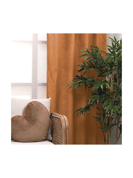Palamaiki Vorhang mit Grommet Cyril Gold 140x260cm